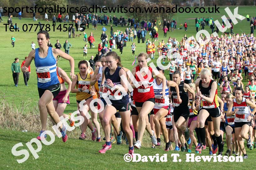 Senior womens Sherman Cup, Temple Park, South Shields. Photo: David T. Hewitson/Sports for All Pics